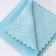 Raccoon microfiber napkin "Winter Morning", 25 × 25 cm, cardboard envelope