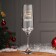 A glass for champagne “There is no time to explain pour, and make a guess”, 200 ml, neckline