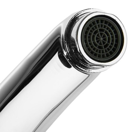 Accoona A4240 kitchen mixer, one -leaf, with nut, silumin, chrome-1