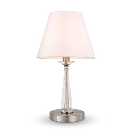 Table lamp 40W, 1HE14, 44x25 cm, nickel
