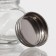 Glass jar for spices with a metal lid “Mini”, 70 ml, 5.3 × 3.7 × 5.4 cm