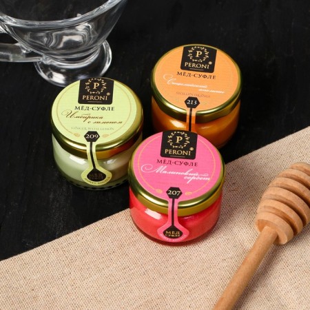 Set of honey-sufle 90g with tea 52.5g-2