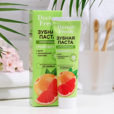 Toothpaste strengthening grapefruit of the DOCTOR Fresh series, 75 ml