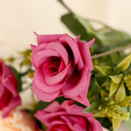 Bouquet "Roses with curls" 26 cm, mix-1