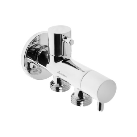 Accoona A3290-7 bidetre, with a hygienic shower, wall, chrome-1