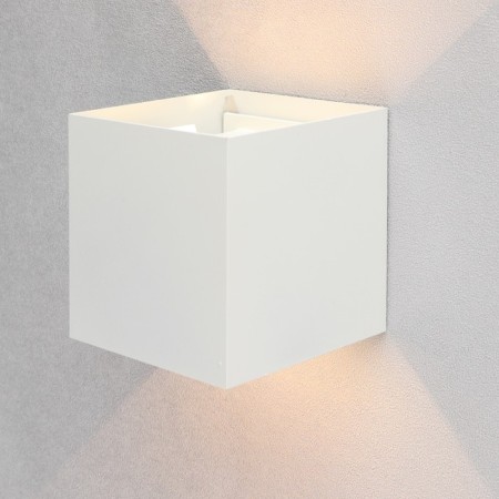 LED LED wall-mounted FSD-004, 6 W, 450 lm, 3000k, IP54, 220 V, metal, white-3