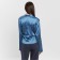 Women's blouse with a drapician Mist: Classic Collection p. 44, blue color