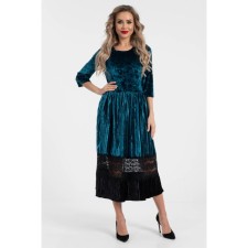 Women's dress, size 42, green color