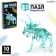 3D puzzle "Triceratops", crystalline, 10 details