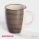Mug ceramic share "sea world", 360 ml, brown color