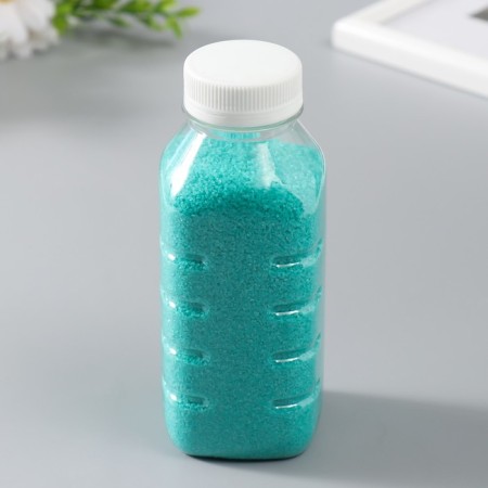 Color sand in the bottles "turquoise" 500 grams-1