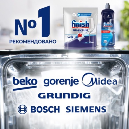 Capsules for washing dishes in the dishwashers Finish Quantum, 90 pcs-3