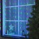 Girlyanda "Waterfall" 2 × 1.5 m, IP44, transparent thread, 400 LED, glow of multi, 8 modes, 220 V