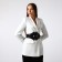 Women's belt, width 15 cm, black color