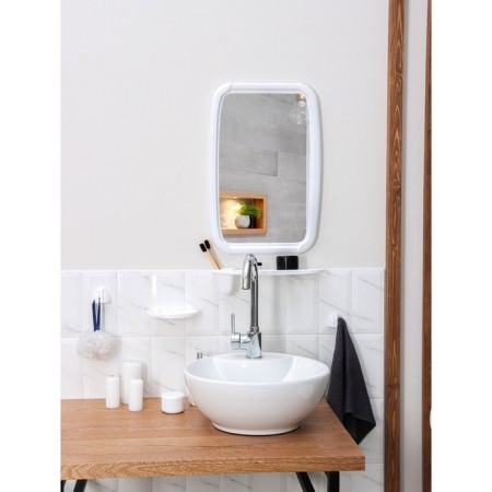 Optima bathroom set, white color-3