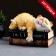 Garden figure "Sleeping Cat" 22x14x11cm