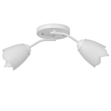 Six 2x15W E27 White 50x15x15cm Bayerlux