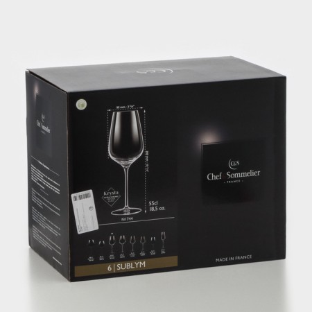 Set of glasses for Sublym, 550 ml, crystal glass, 6 pcs-7