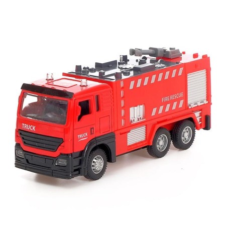 Parking "Firefire" with a machine and walkie -talkie, light and sound effects, mix-6