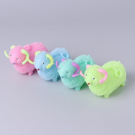 Hedgehog "lamb", light, color mix-8