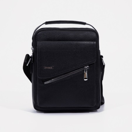 Male bag, black color-1