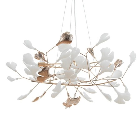Luke "Leticia" 6xg9 White-gold 40x40x80cm Bayerlux-3