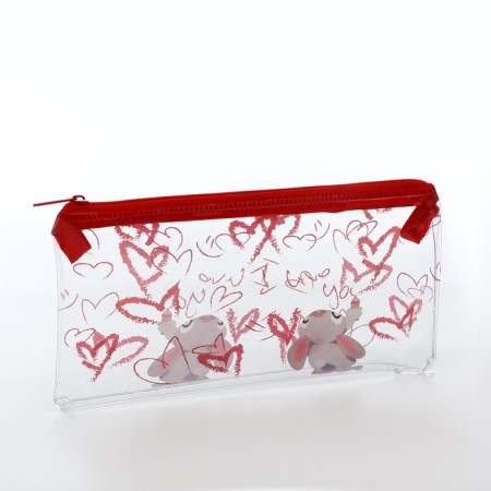 Lightning cosmetic bag, transparent color