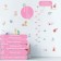Stick Interior Color Rostomer "flowers in pots" 50x70 cm