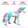 Figure "World of Fantasy: Blue Foal of Sentinated with a Color mane"