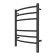 Terminus heated towel rail "Classic" P6, 450x600 mm, dimmer, black matte