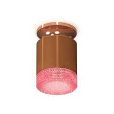 Lumber of the invoice with composite crystal Ambrella Light, XS7404142, MR16 GU5.3 LED 10 W, the color of coffee sand, pink gold, pink