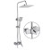 The shower system Fashun A2458, pour 145 mm, tropical shower, shower, chromium