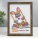 Photo frame plastic 15x21 cm 1450