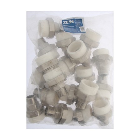 Combined Zein, polypropylene, American, external thread, d = 32 mm x 3/4 "-3