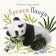 Baby Panda. Wood A.