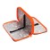 Penal 2 sections 110*190 PCT fabric 11-42 "Black-Yarko-orange" 56329