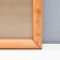 Photo frame 50x70 cm walnut (plastic screen)