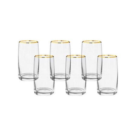 A set of water glasses, decor “Gold Gold”, 250 ml x 6 pcs.-1