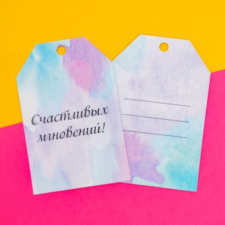 Schildik floristic "Happy Moments", set of 6 pcs., 7 x 5 cm-4