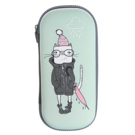 School backpack Bruno VisConti "Hedgehog", 40 x 30 x 19 cm, ergonomic back, pencil case as a gift-12