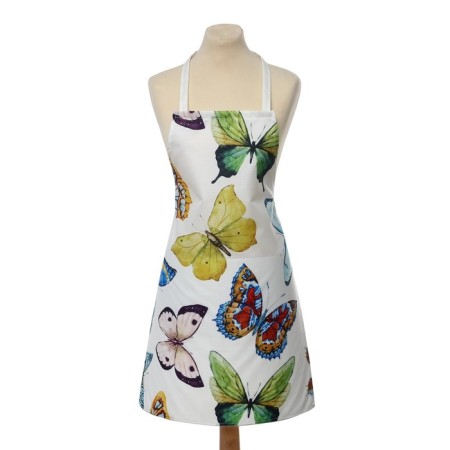 Apron Ethel "Butterflies" 60 x80cm, 100% p/e-4