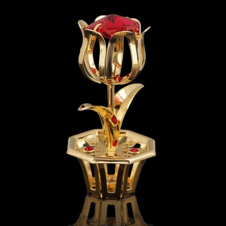 Souvenir "Flower", 2 × 2 × 5 cm, with crystals-1