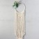 Panel wall -mounted macrame "Green Peony" 70x19 cm