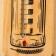 Thermometer alcohol "bottle", wooden 140 s