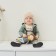 Set: Huds and pants crumb I am "NY", height 80-86 cm, khaki color