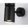 The turning point is the turning point with the interchangeable lamp Ambrella Light, Move, Ta13173, GU10, Black Color Black