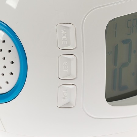 Luazon LB-10 "Star Sky" alarm clock, clock, 8 melodies, white-3