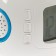 Luazon LB-10 "Star Sky" alarm clock, clock, 8 melodies, white