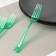 Plastic single -plastic, transparent, 18 cm, set 10 pcs, color mix