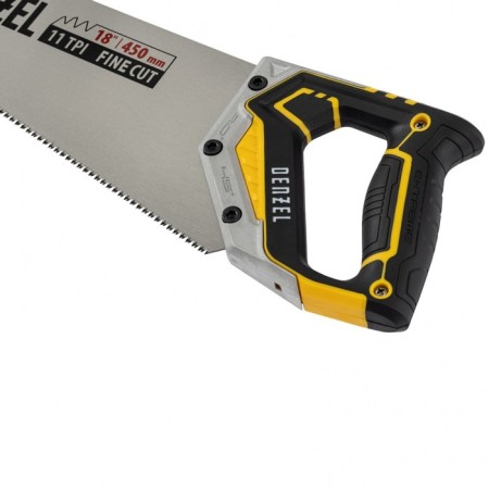 Denzel 24145 wood hacksaw, 2k handle, 2k handle, 9 tpi, 400 mm-1